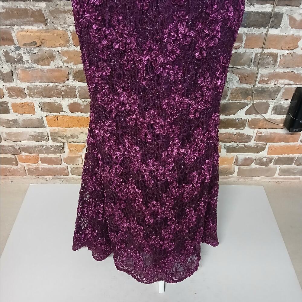 Xscape Formal Evening Gown Sz 16W Mother of Bride Wedding Cocktail Party Dress - Picture 7 of 15